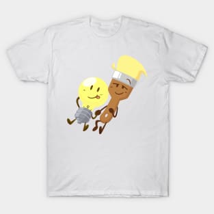 Lightbulb x Paintbrush (Inanimate Insanity) T-Shirt